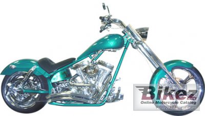 2008 Titan Sidewinder Rubber Mount Chopper photo